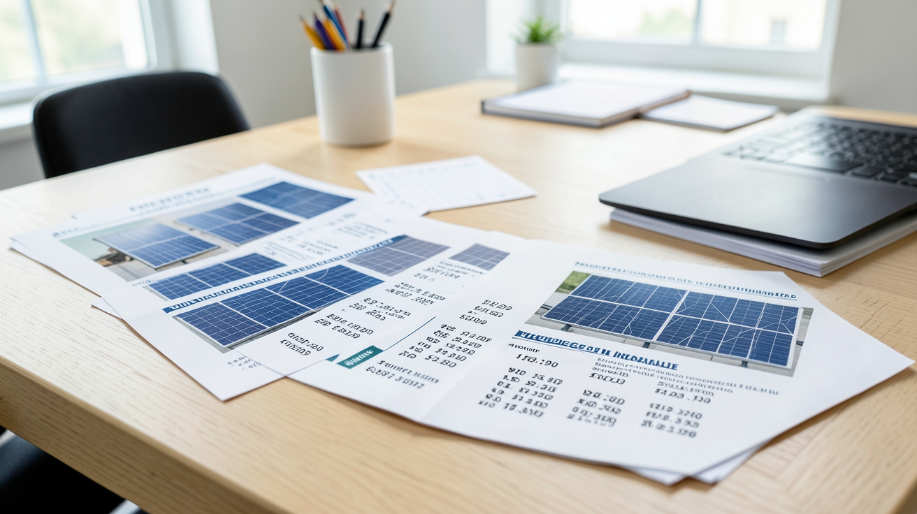prix de panneau solaire exemples de devis détaillés selon la puissance installée