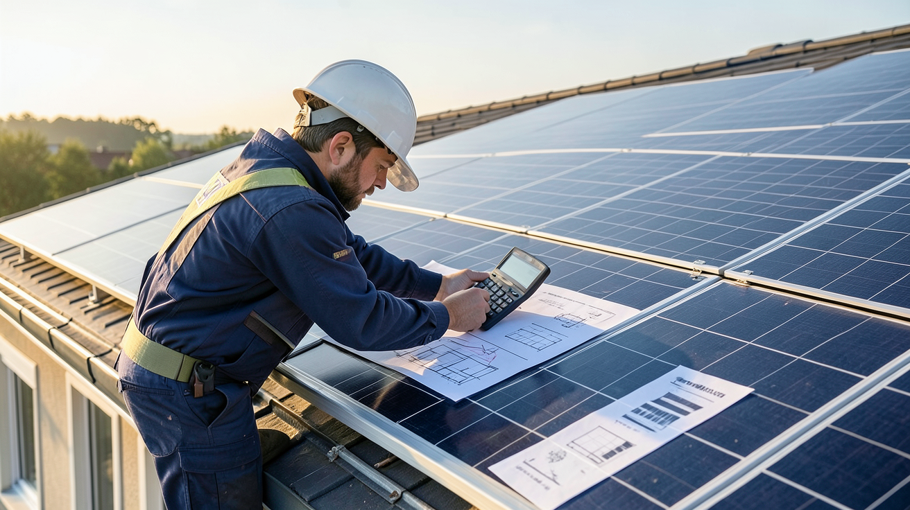 prix panneau solaire pour maison 80m2 calcul du nombre de panneaux sur le toit par un professionnel