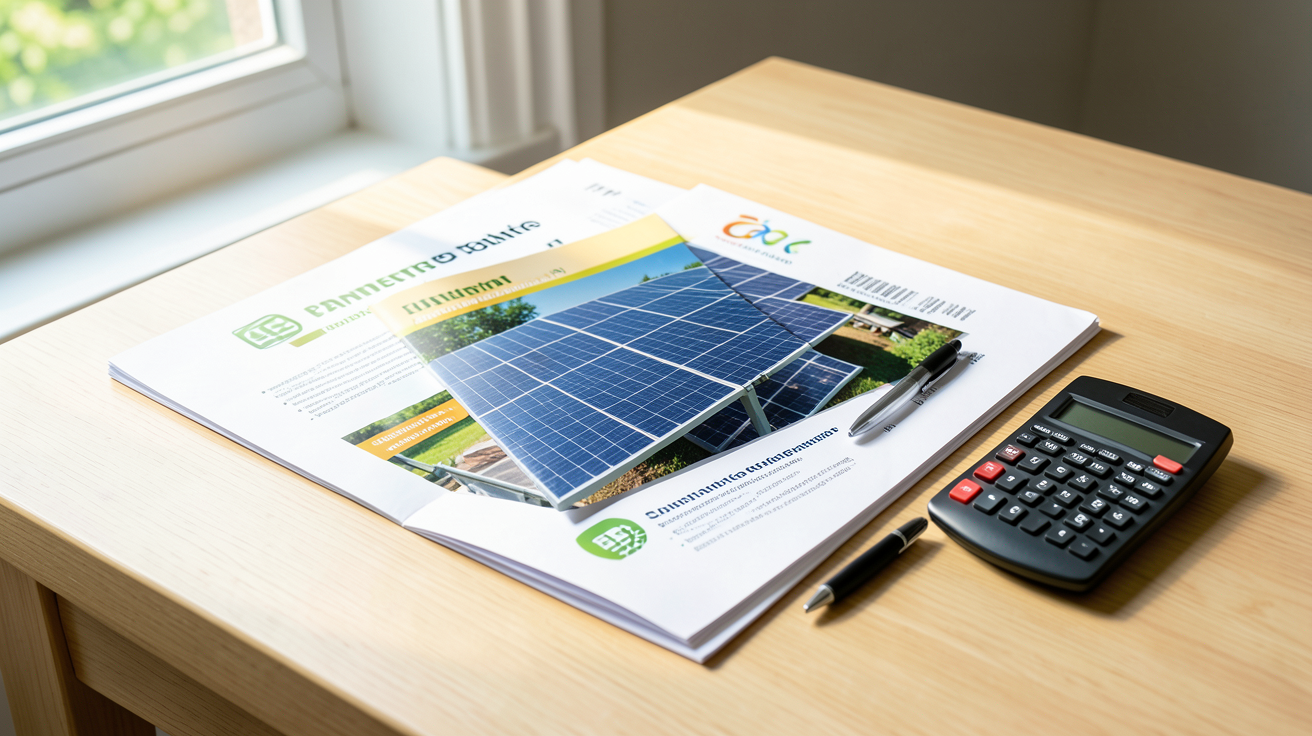 prix d'un panneau photovoltaïque : dossier financier avec brochures d'aides 2026 pour réduire le coût des panneaux solaires