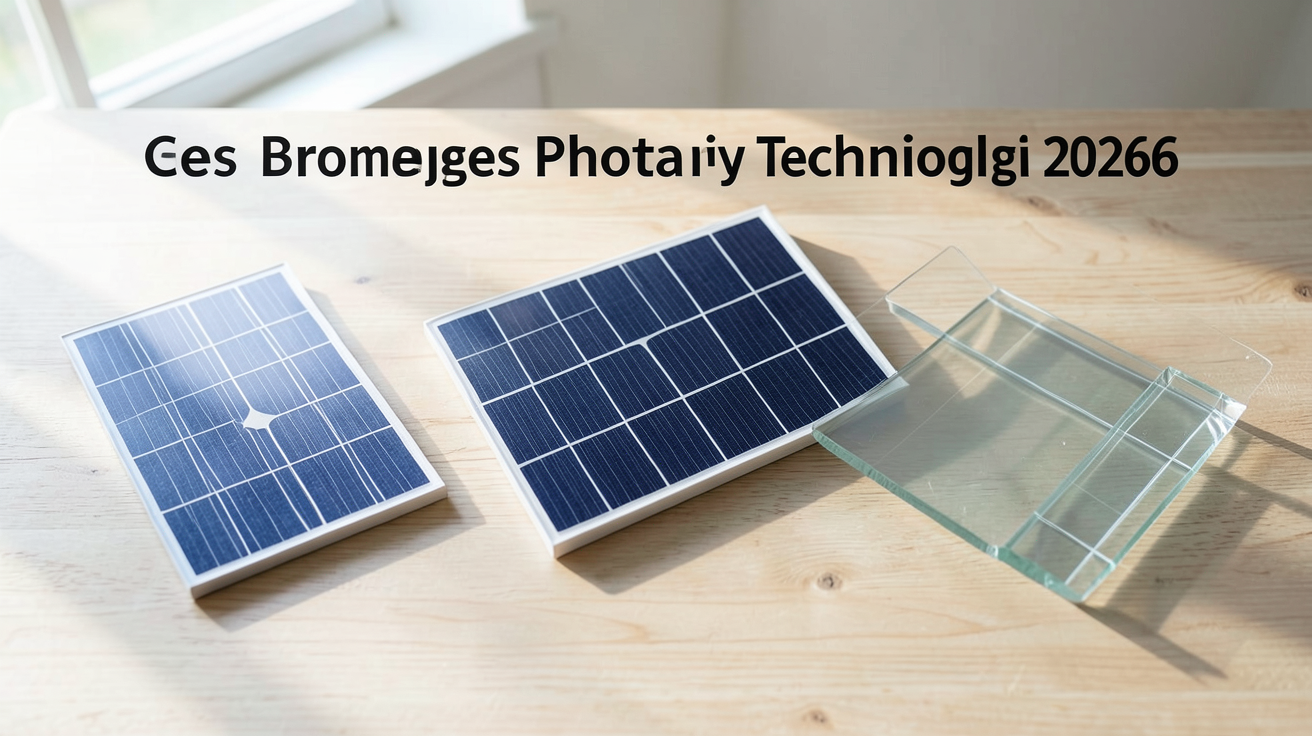 prix d un panneaux photovoltaique : tableau comparatif des technologies monocristallin, polycristallin, bifacial et bi-verre en 2026