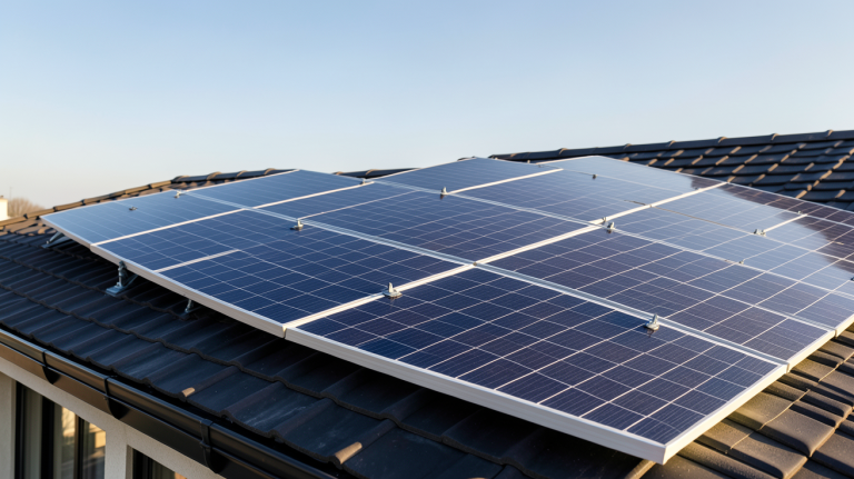 prix panneaux solaire m2 installation sur toit résidentiel