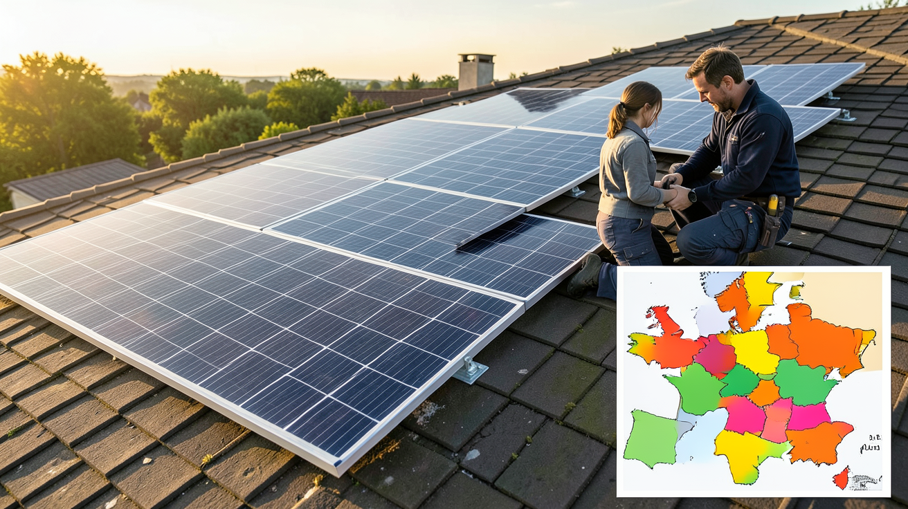 prix panneaux solaires photovoltaïques illustrant les facteurs de variation : technologie, puissance, main-d'œuvre et région