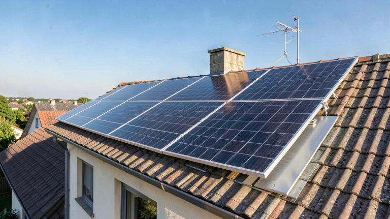 prix photovoltaique 3kw installation de panneaux solaires sur toit de maison