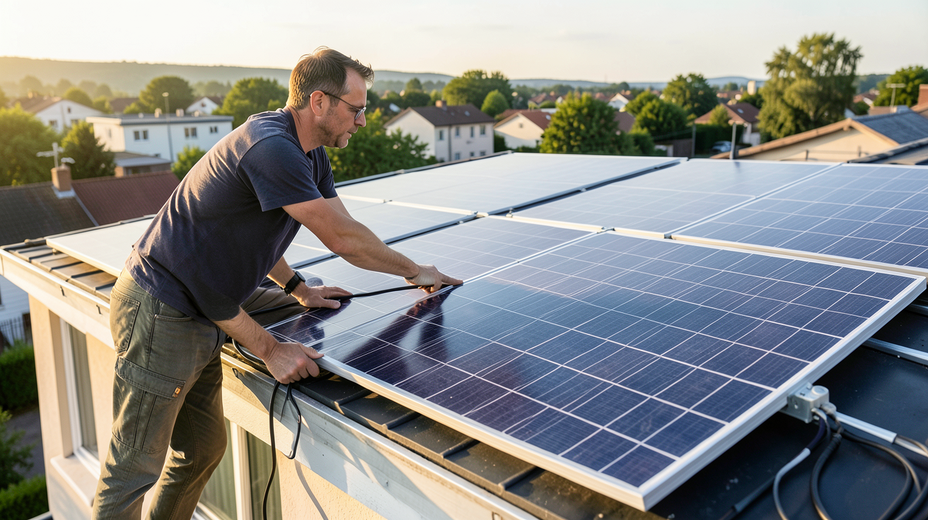 prix pose panneau solaire installation professionnelle sur toit de maison avec aides financières 2026