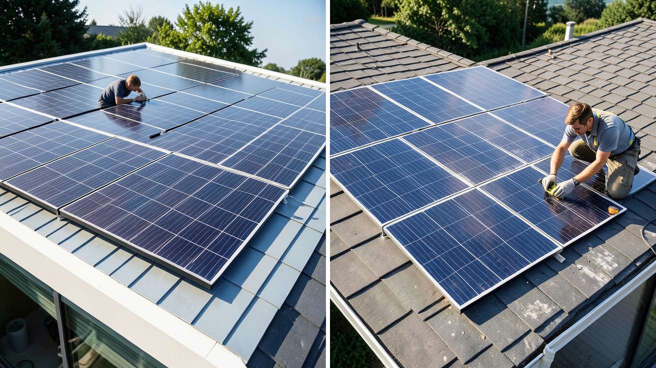 prix pose photovoltaïque : comparaison 2026 entre une installation professionnelle et une installation DIY