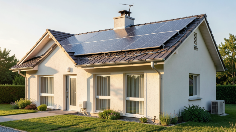 prix pour installer des panneaux photovoltaïques sur une maison individuelle