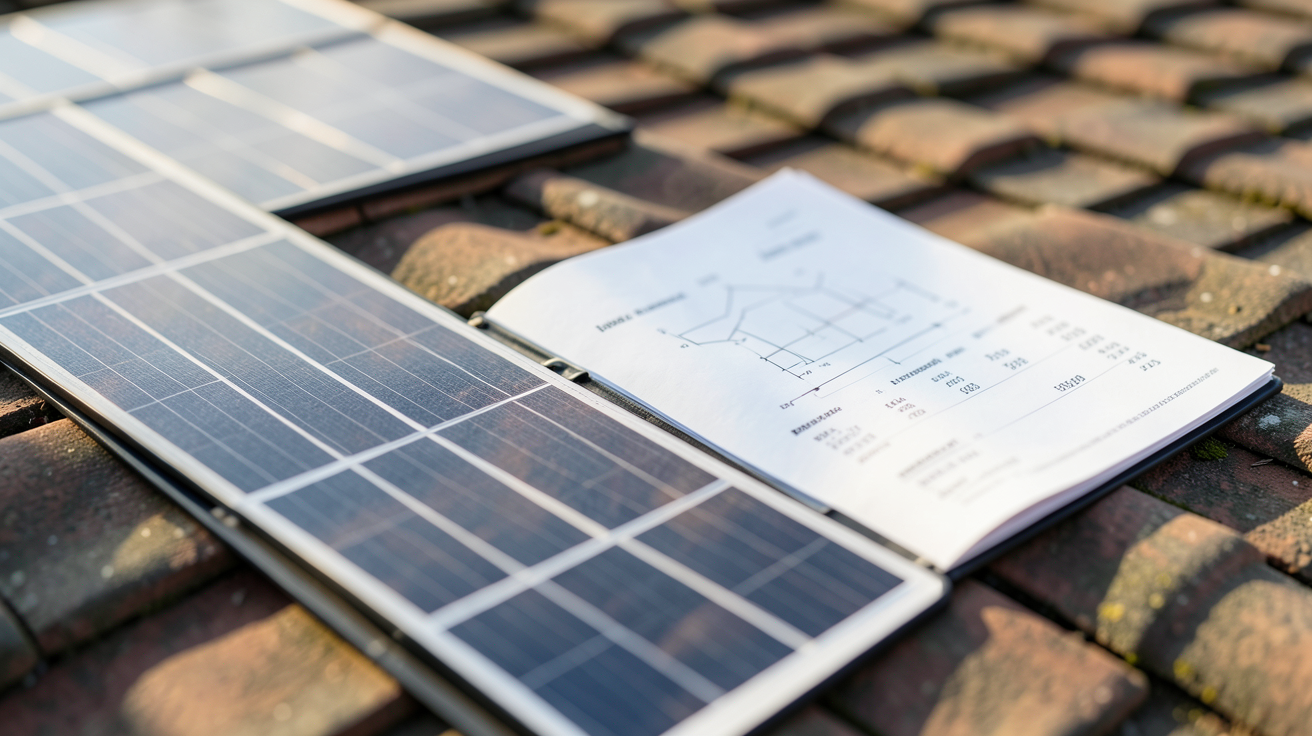 prix tuiles solaires devis détaillé pour une toiture de 100 m² avec tuiles solaires