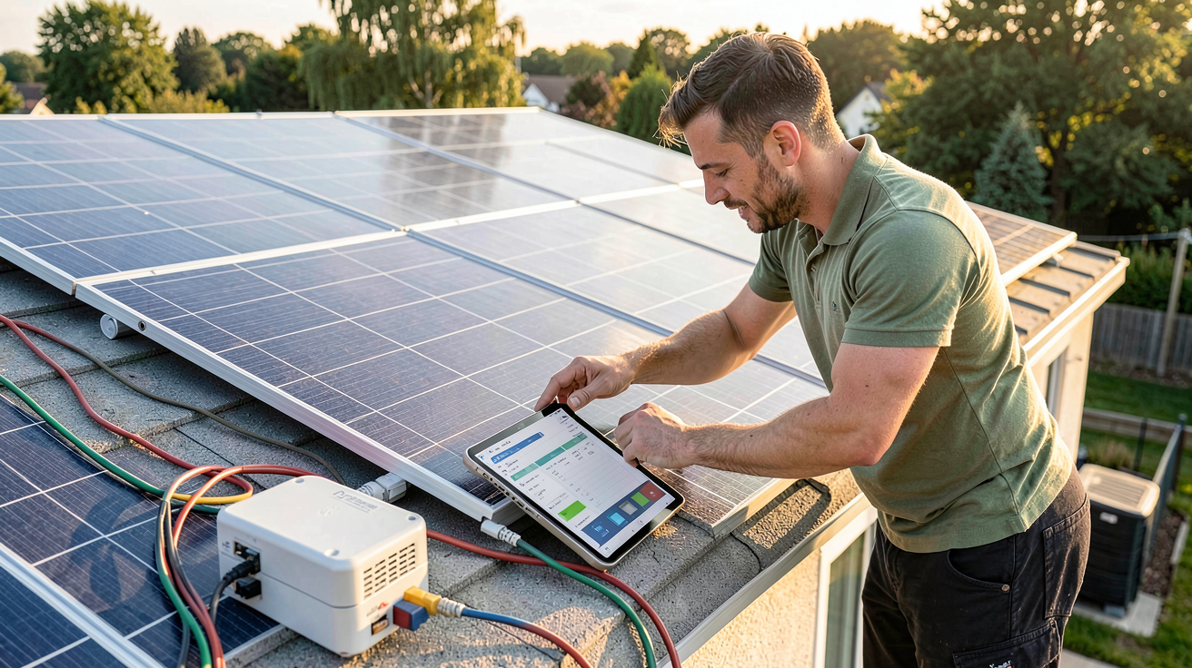production energie solaire estimation de la production photovoltaïque d'une installation sur toit de maison