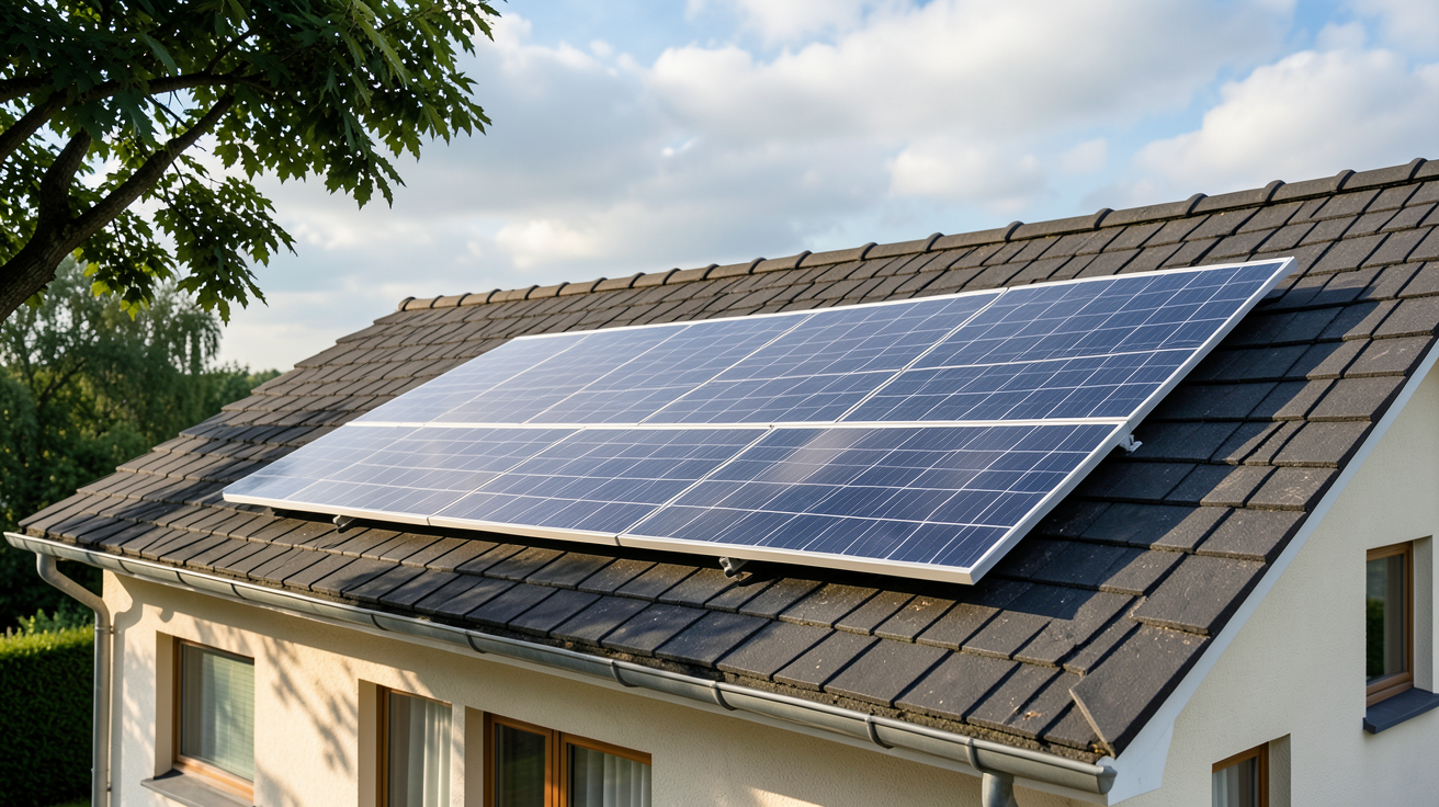 production mensuelle photovoltaïque illustrant les facteurs d'influence comme l'orientation, l'ombrage et l'inclinaison des panneaux solaires