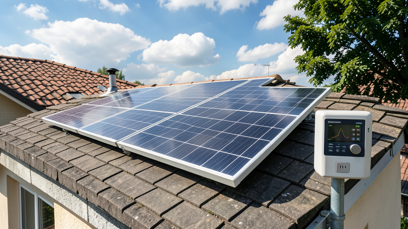 production panneau photovoltaïque par jour illustrant les facteurs d'influence comme l'orientation, l'inclinaison et l'ensoleillement