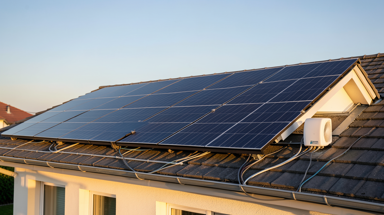 puissance maxi photovoltaïque particulier dépasser 6kWc en monophasé installation toiture maison individuelle panneaux solaires onduleur