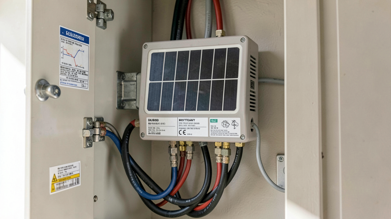 puissance maximale photovoltaïque monophasé installation dans une armoire électrique domestique