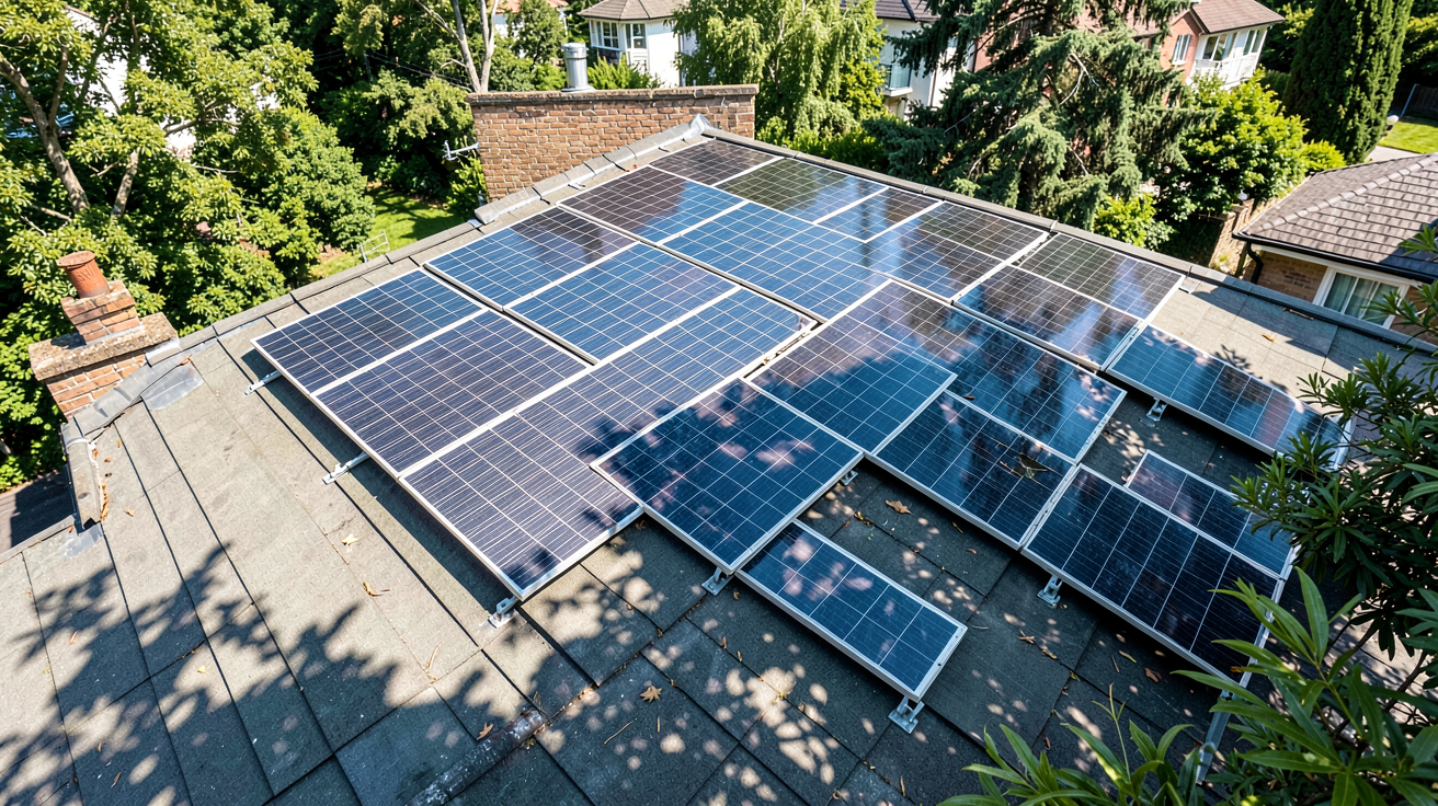 puissance maximum panneaux photovoltaïques montrant l'influence du climat, de l'orientation, des ombrages et de l'entretien sur leur performance