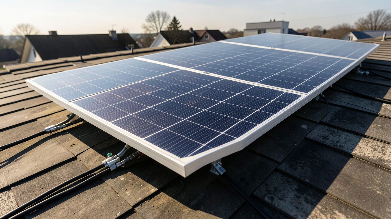 puissance panneau photovoltaïque kwc impacté par l'orientation, l'inclinaison et l'ombrage sur un toit