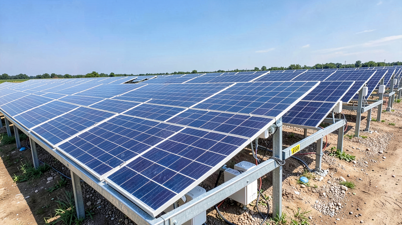 puissance photovoltaïque : différents types de panneaux solaires exposés en plein soleil pour illustrer le choix des technologies en 2026