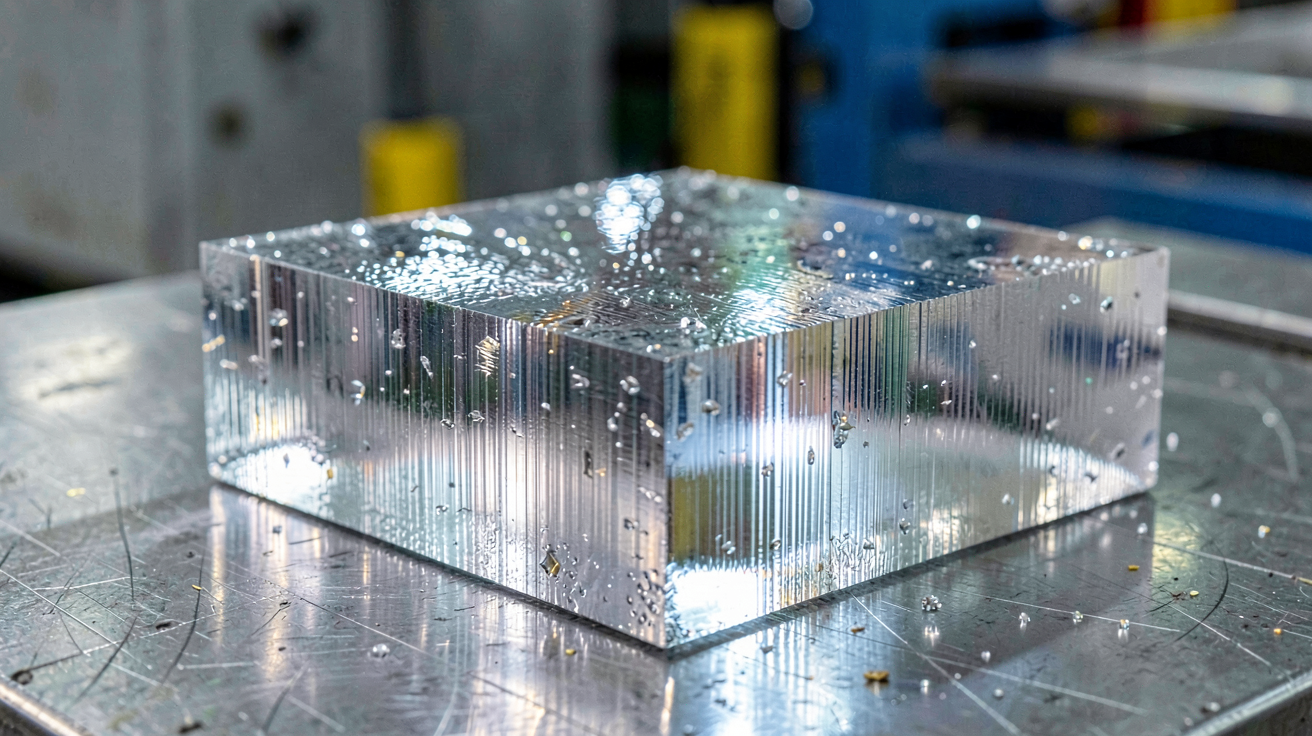 silicium panneau solaire bloc monocristallin poli issu du quartz sur surface métallique en usine