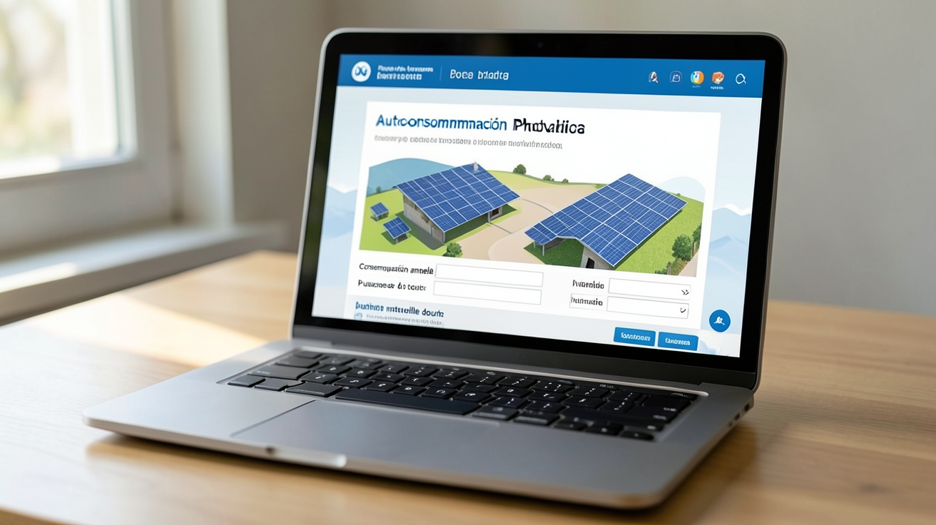 simulateur autoconsommation photovoltaïque montrant les données essentielles à entrer dans un simulateur