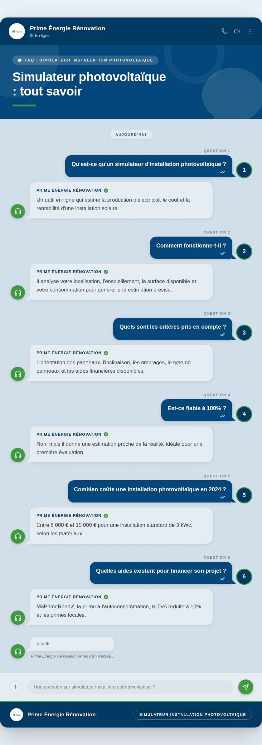 Infographie : Simulateur photovoltaïque : tout savoir