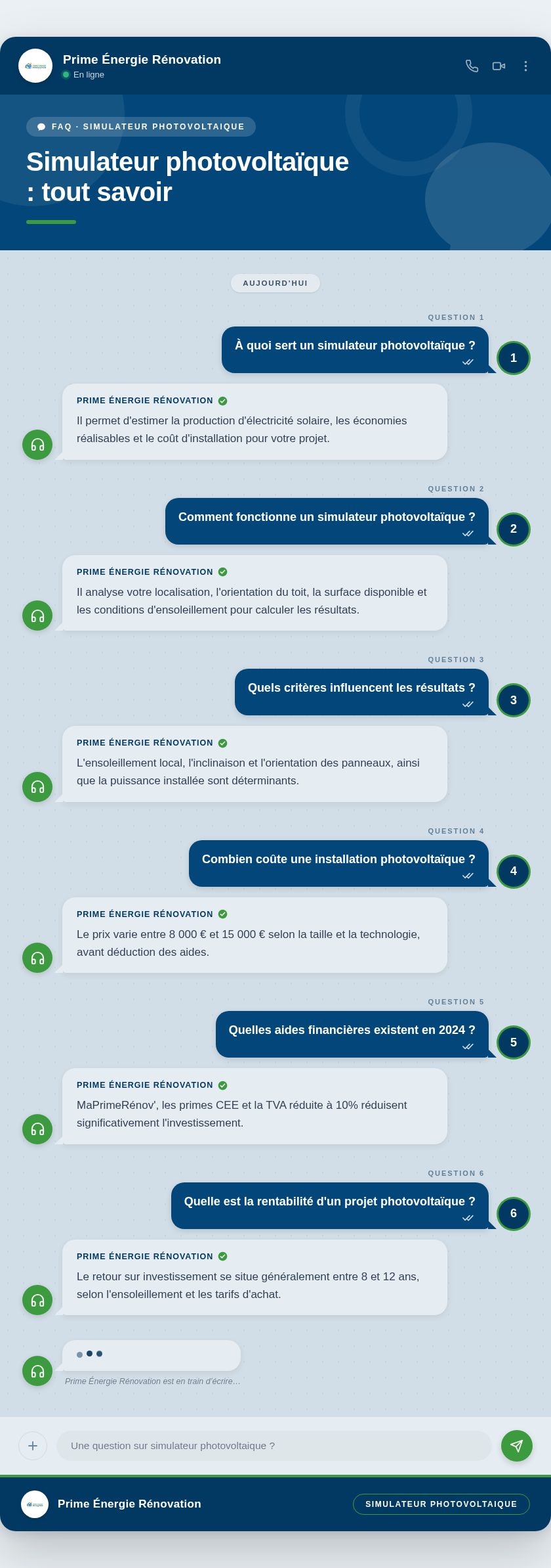 Infographie : Simulateur photovoltaïque : tout savoir