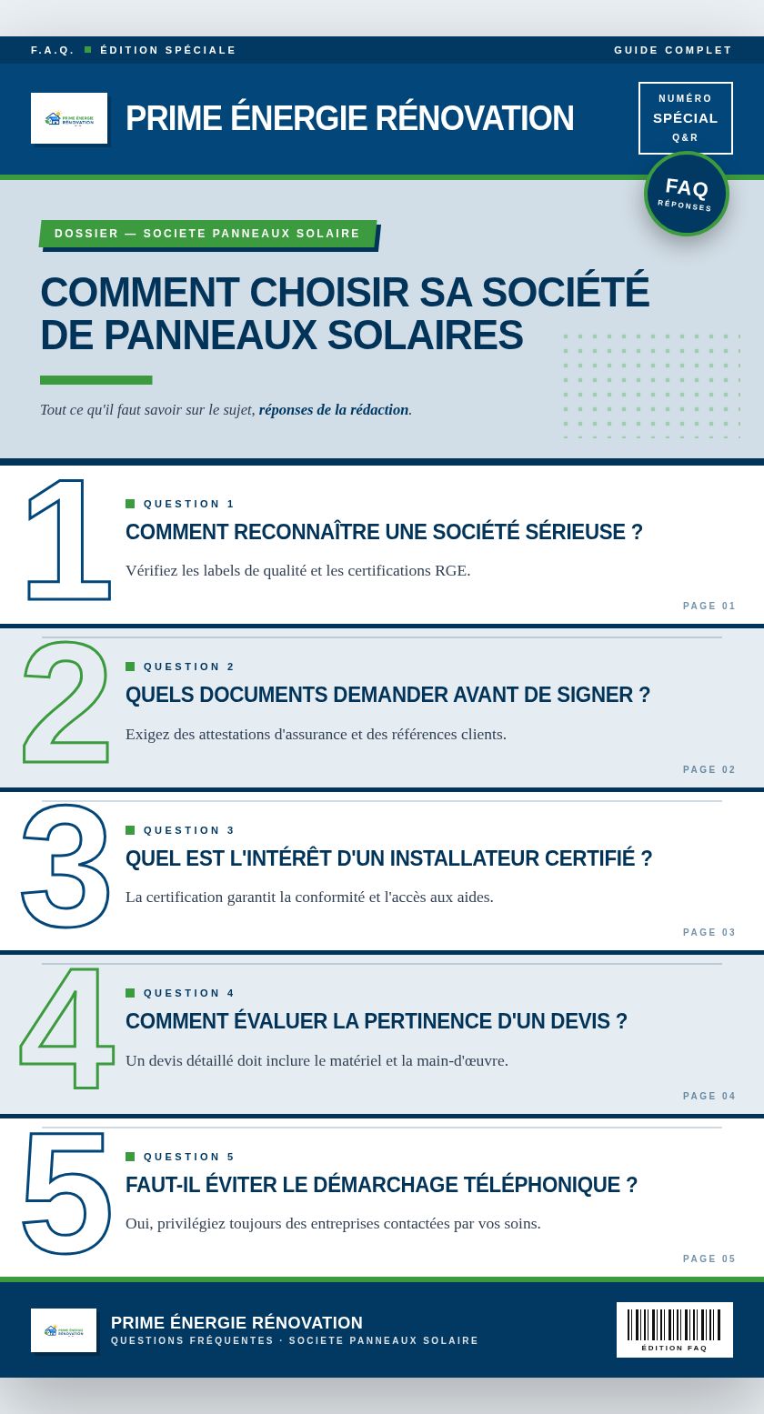 Infographie : Comment choisir sa société de panneaux solaires