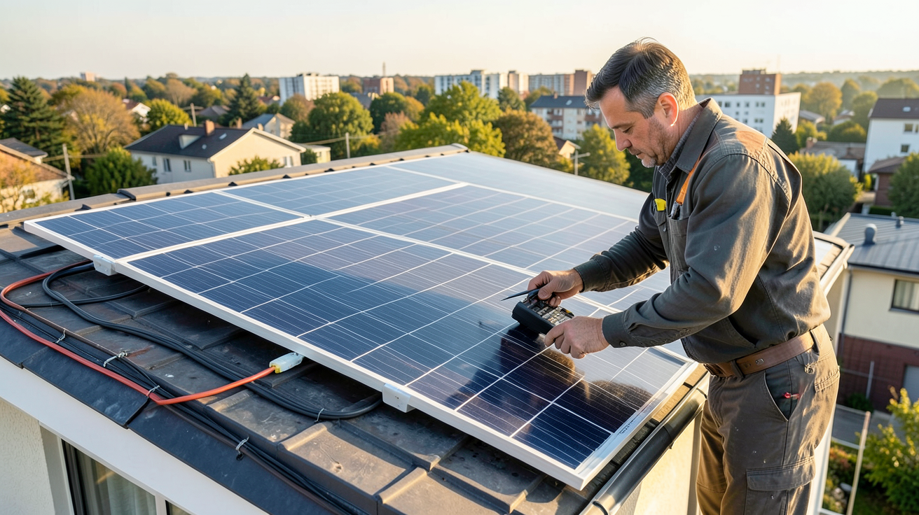 solaire pour maison : calcul du coût d'installation d'un système photovoltaïque sur un toit résidentiel