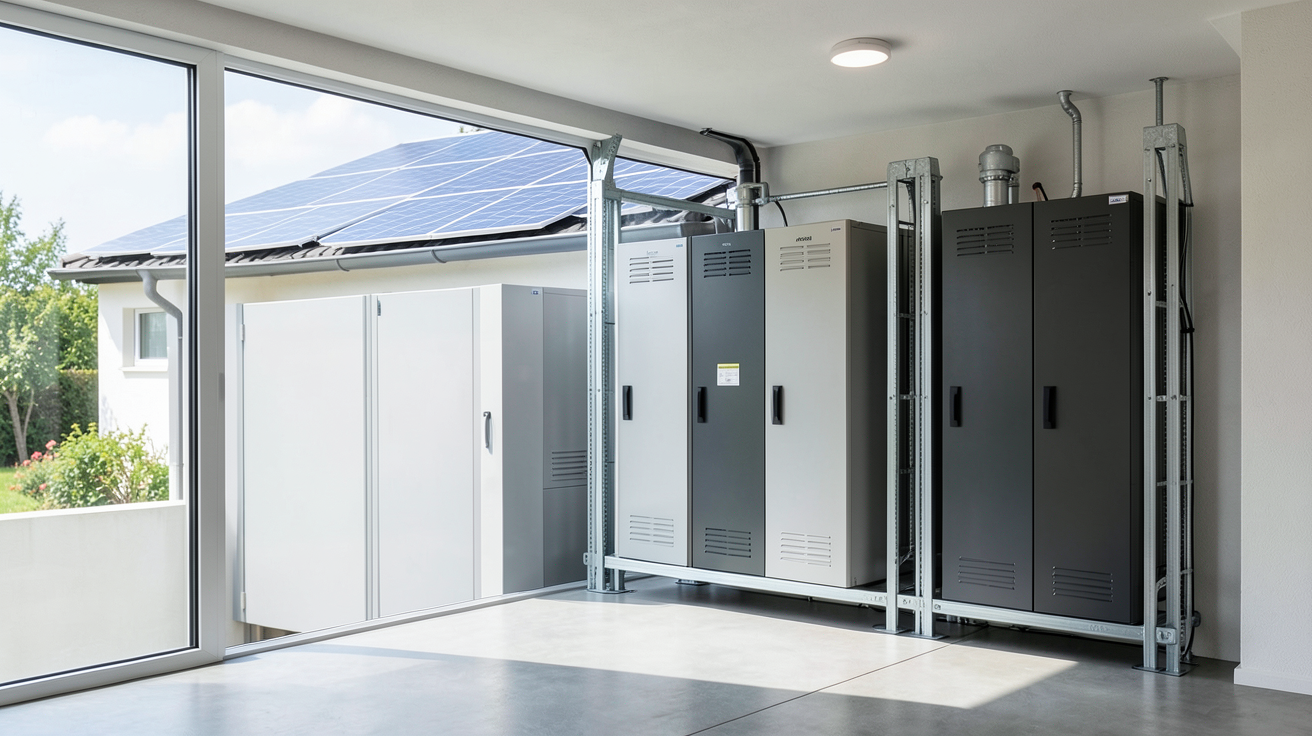 stockage énergie photovoltaïque : études de cas avec installation de batteries lithium-ion dans une maison
