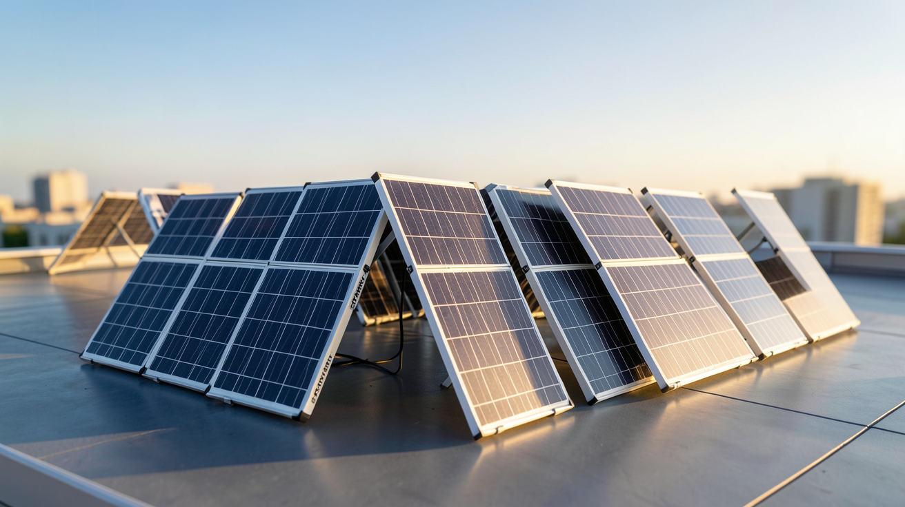 sunpower panneau solaire prix : exposition de différentes gammes de panneaux solaires SunPower en 2026 sur un toit moderne
