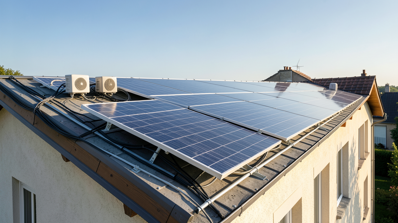 tarif installation panneau solaire sur une maison de 150 m² en Île-de-France