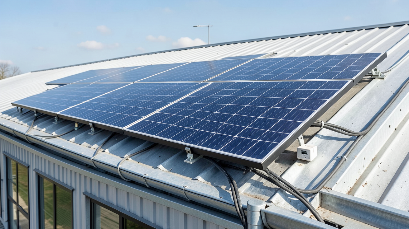 tarif photovoltaïque 100 kWc pour la vente en totalité avec EDF OA, installation sur toit industriel