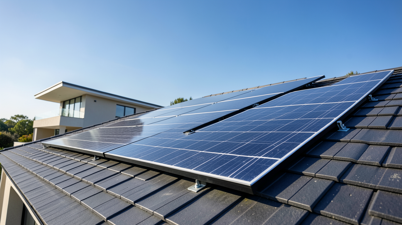 tesla solaire toit panneaux photovoltaïques installation coût aides financières France