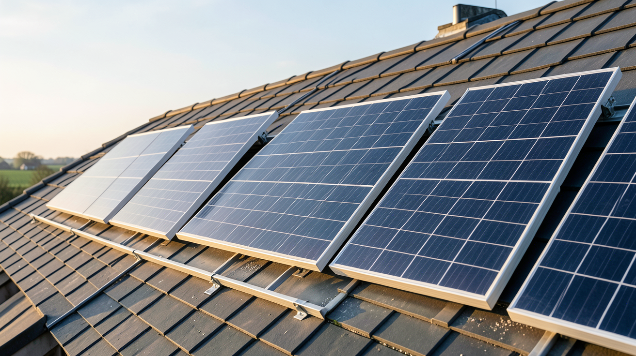 type de panneau photovoltaïque représentant les grandes familles disponibles sur le marché