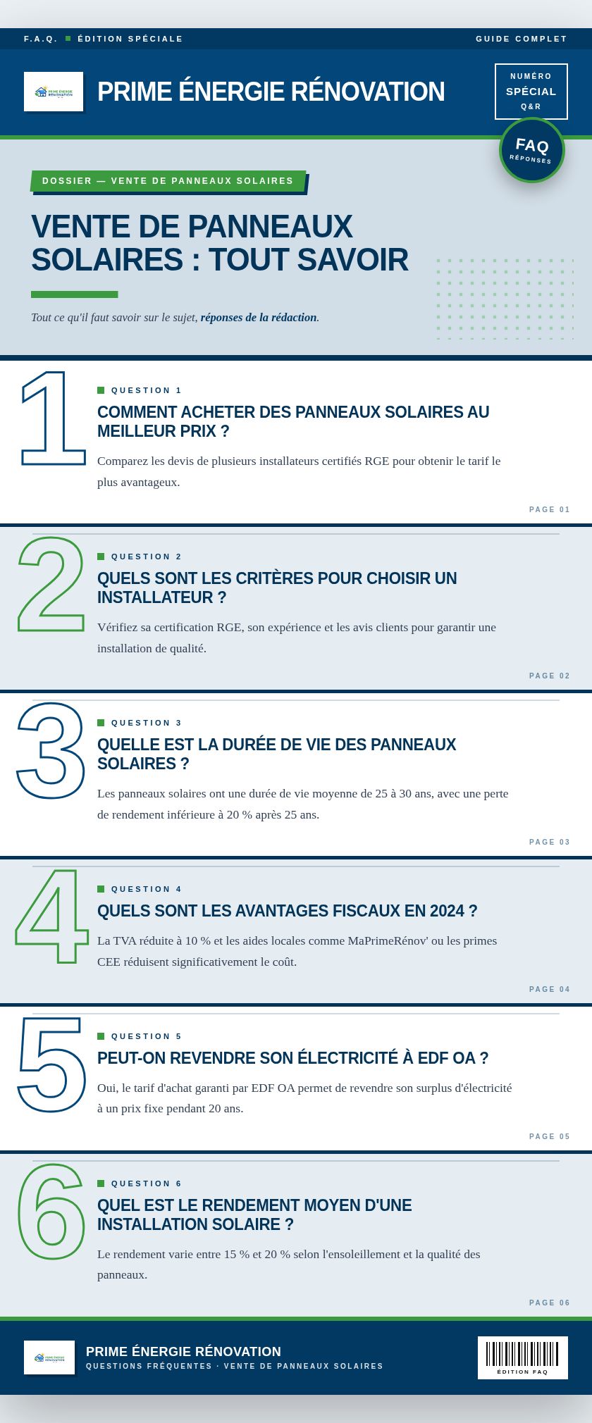 Infographie : Vente de panneaux solaires : tout savoir