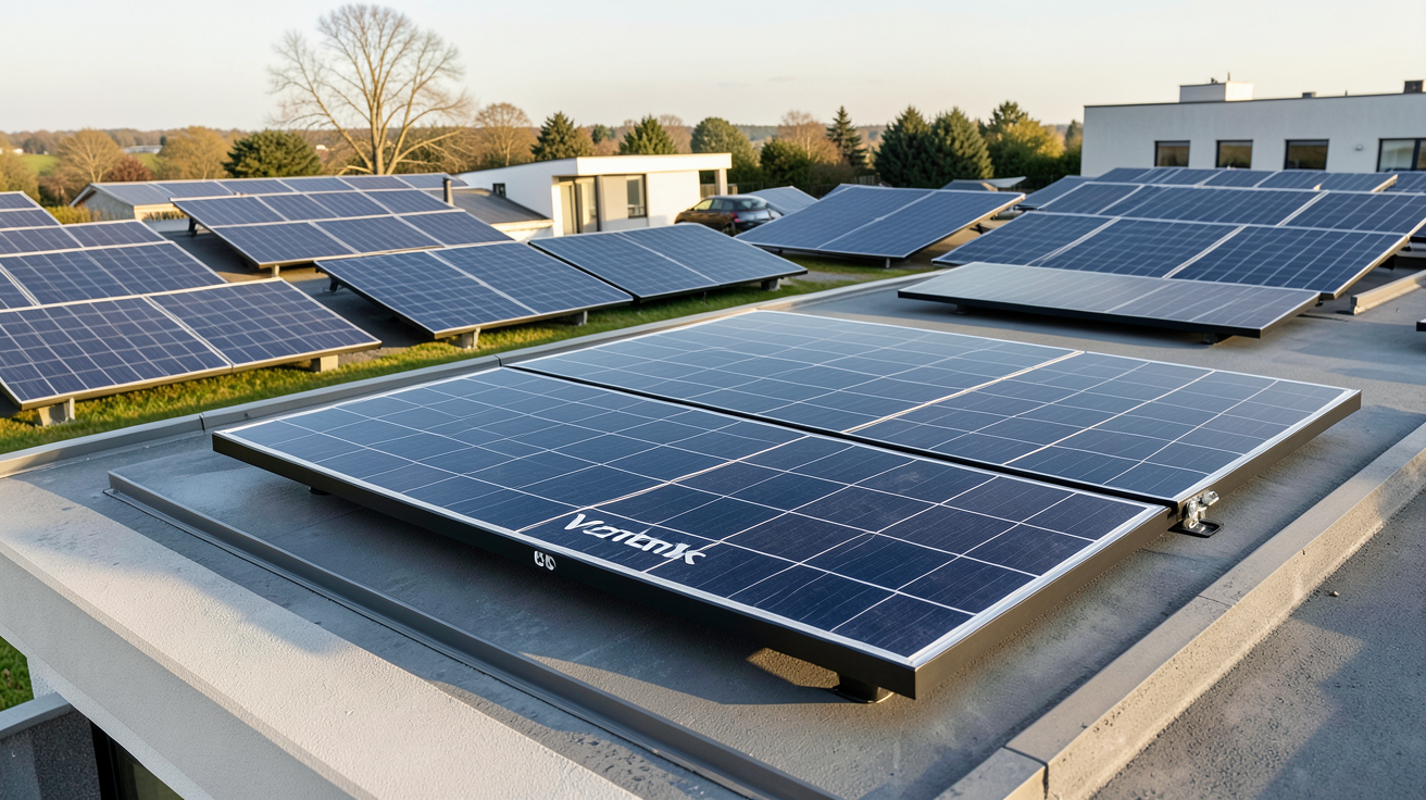 vertex s 405wc et alternatives de panneaux solaires en 2024 installés sur un toit moderne