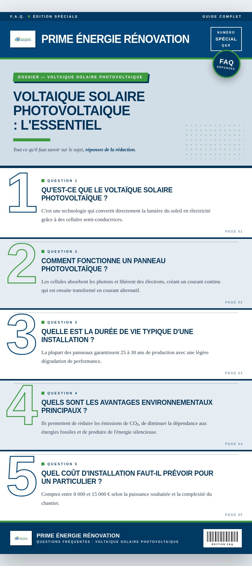 Infographie : voltaique solaire photovoltaique : l'essentiel