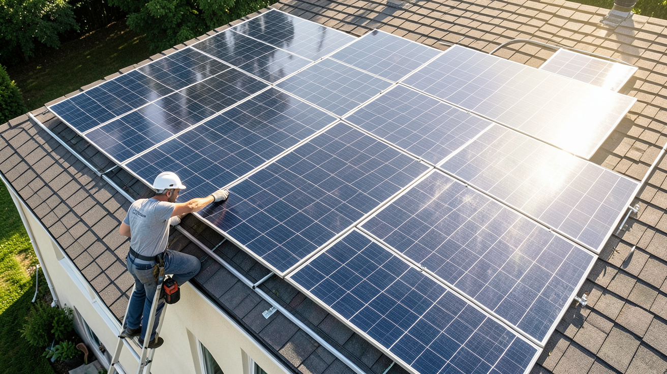 voltalia leroy merlin installation panneaux solaires maison individuelle