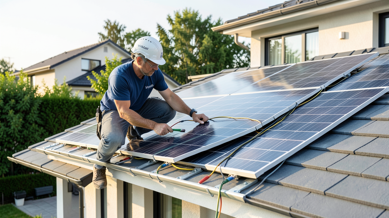 voltalia leroy merlin installation solaire panneaux photovoltaïques sur toit maison prix aides financières