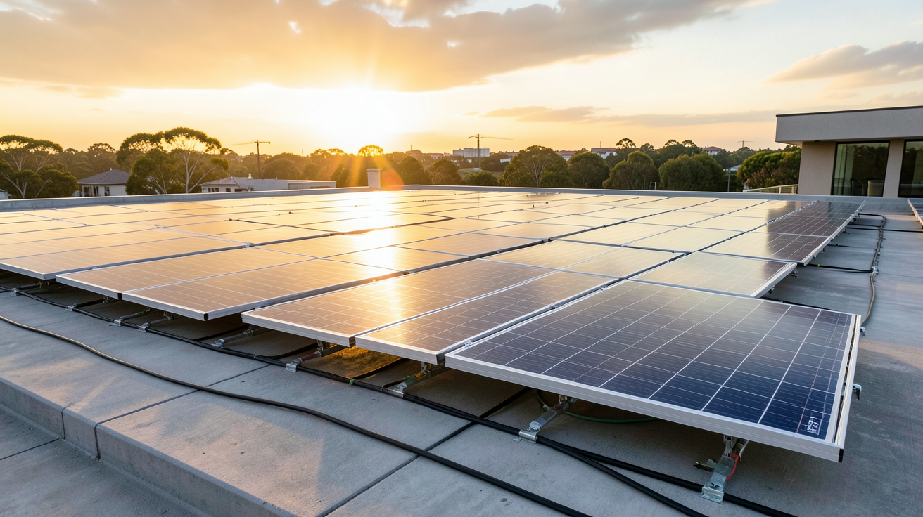 voltec solar prix : panneaux solaires Voltec Solar installés sur un toit moderne en 2026