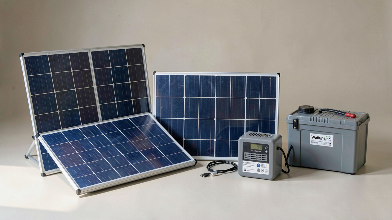 wattuneed france kits solaires disponibles en 2024 affichés clairement sur fond blanc