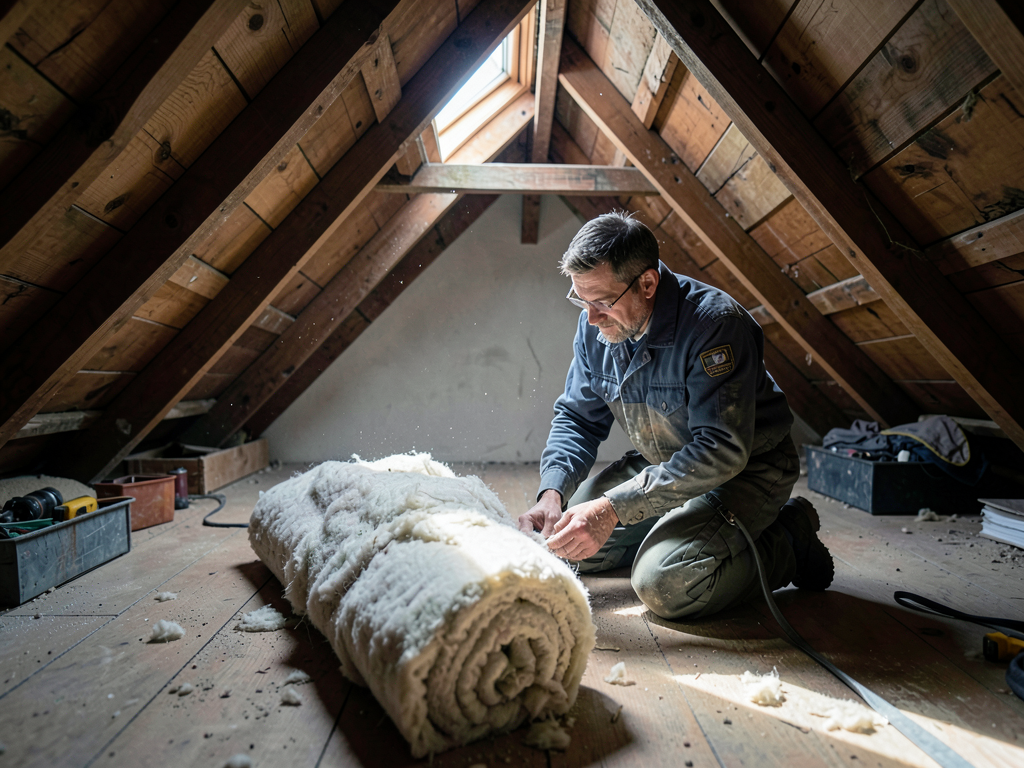 Isolation des combles perdus