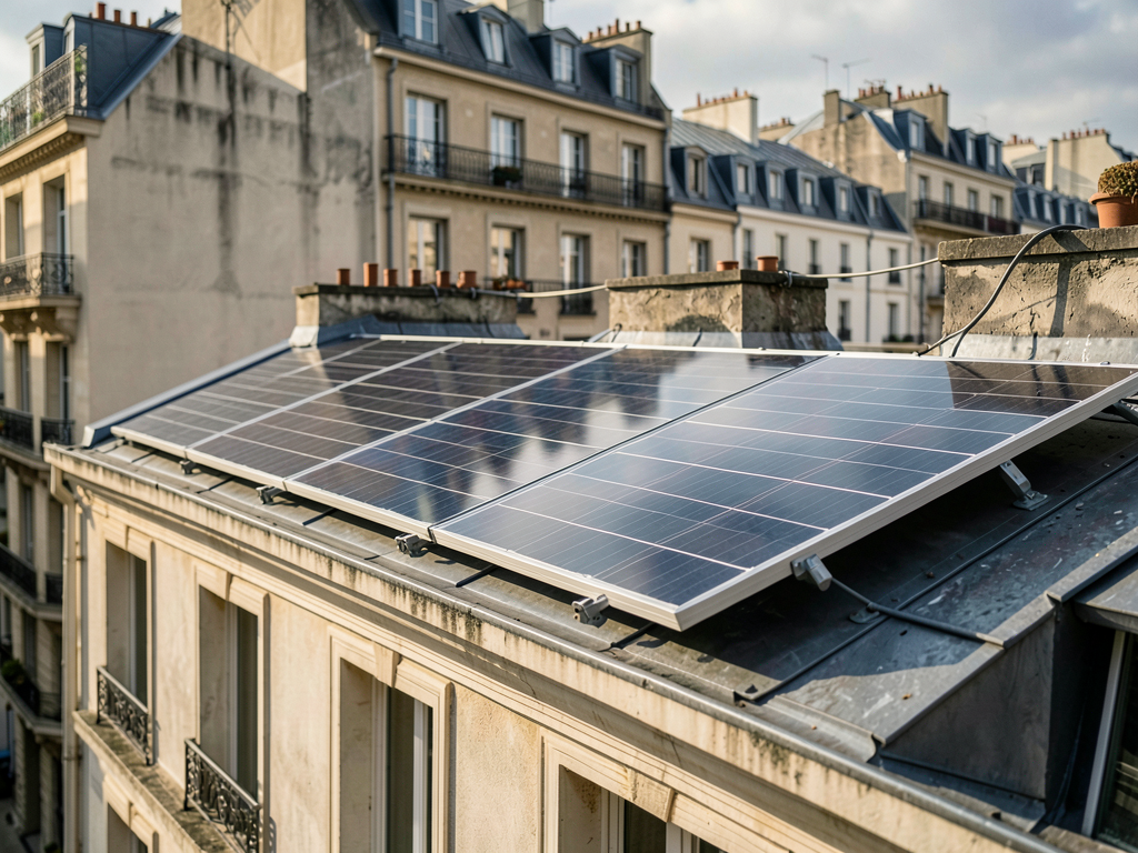 Paniers solaires en copropriété